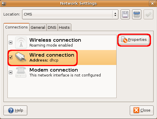 تنظیمات شبکه در اوبونتو