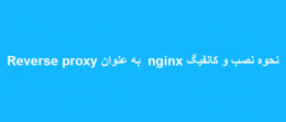 نحوه نصب و کانفیگ nginx به عنوان Reverse proxy